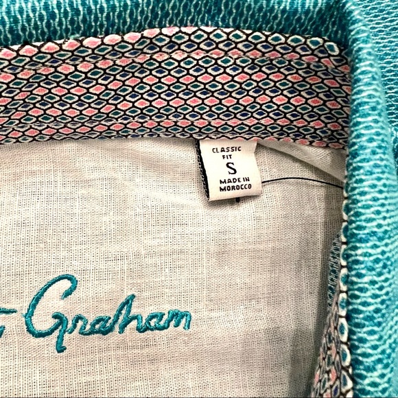 NWT ROBERT GRAHAM BRIXTON EMBROIDERED LONG SLEEVE CLASSIC SHIRT - Picture 10 of 11